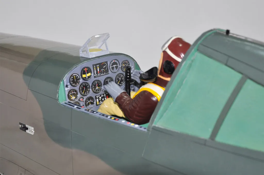 Black Horse Model BH161 P-40C Tomahawk avion RC 2276 mm