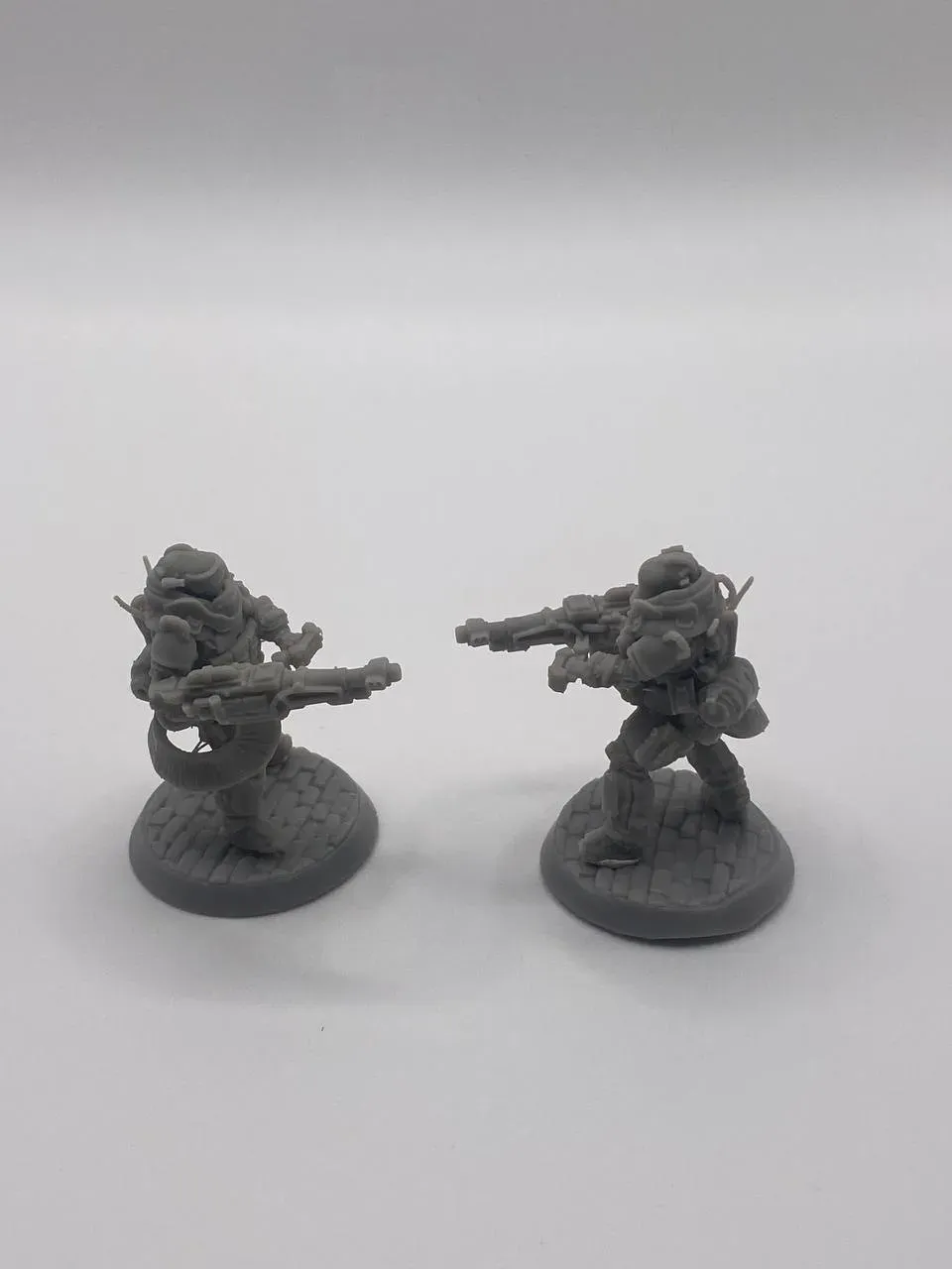 Epic Forge Artillerie Légère Sci-Fi figurine résine duo
