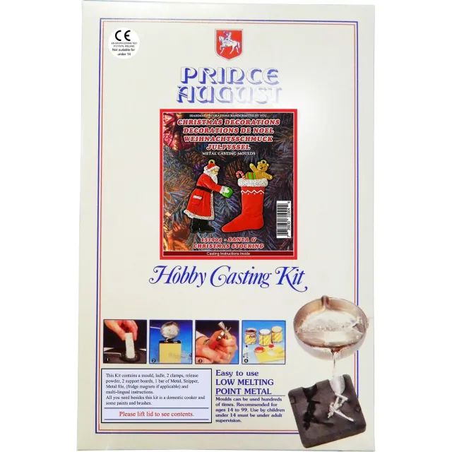 Prince August PA131904 kit moulage figurines plates Noël peinture