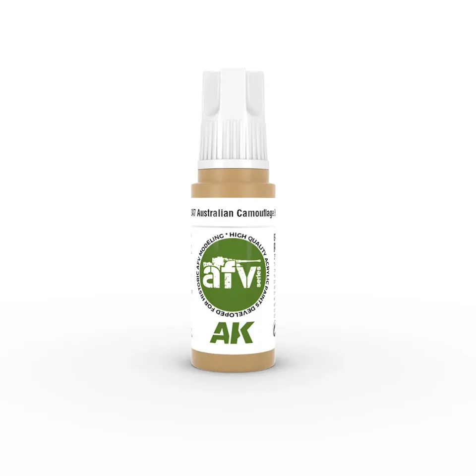AK Interactive 3Gen Acrylic Australian Camouflage Brown peinture acrylique 17 ml couvrante