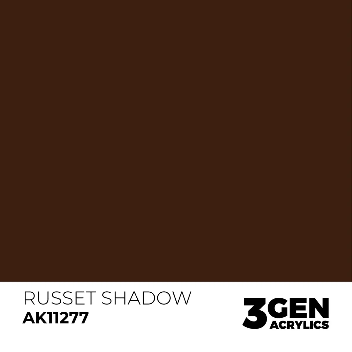 AK Interactive Color Punch Russet Shadow peinture 17 ml marron