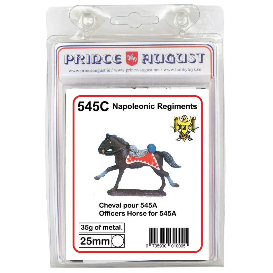 Prince August Hobby PA545C moule à couler cheval 10e Hussars Trooper 25 mm