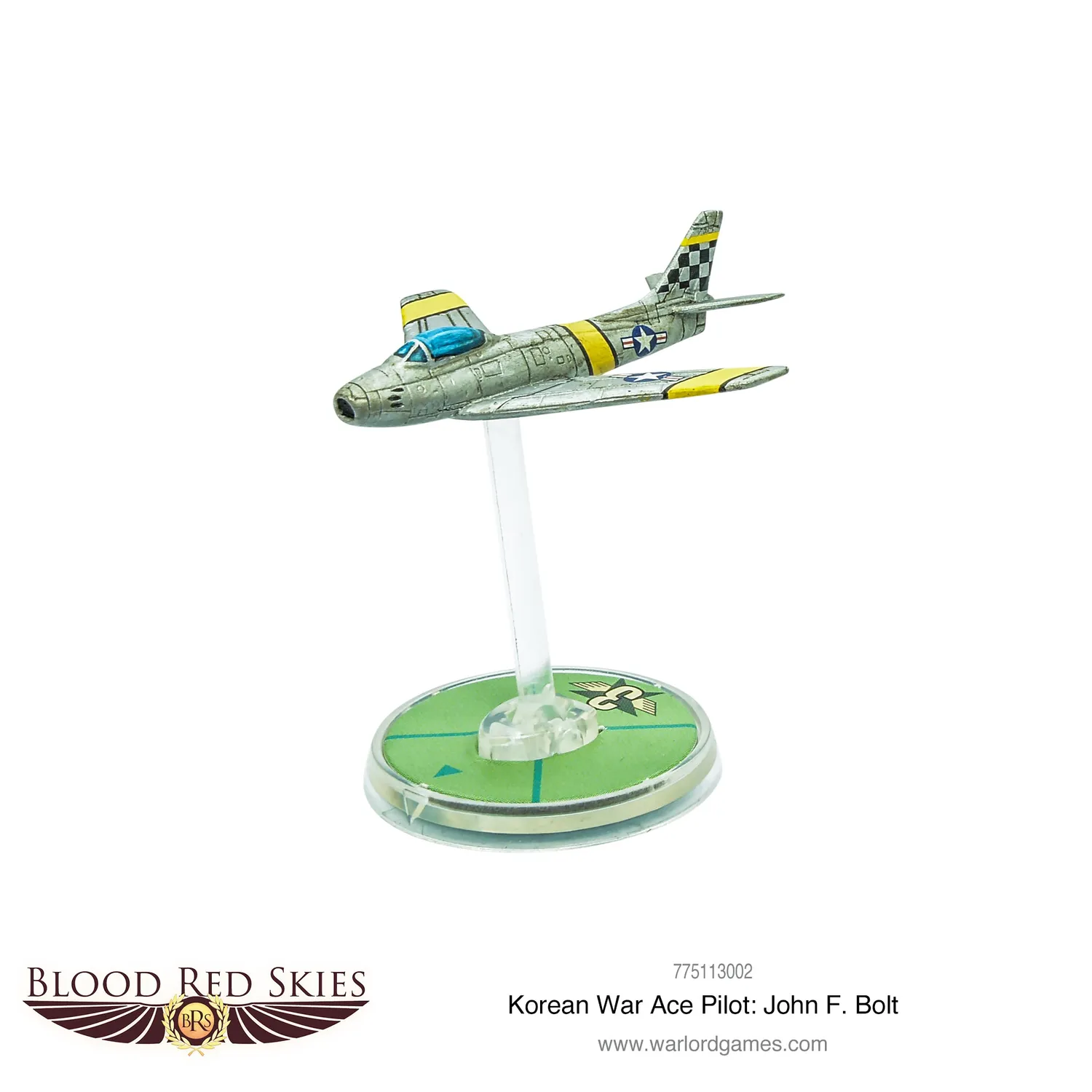 Blood Red Skies John F. Bolt avion as F-86F Sabre résine
