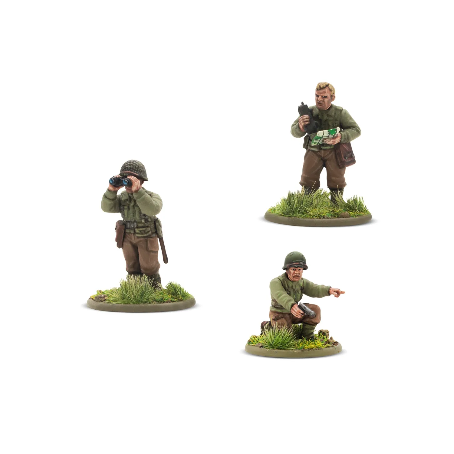 Bolt Action US 57mm anti-tank gun canon antichar plastique