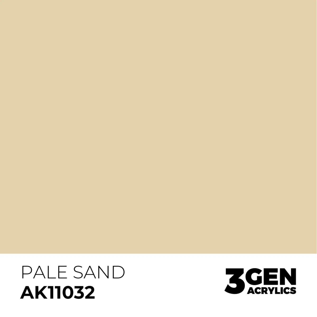 AK Interactive 3Gen Acrylic Pale Sand peinture acrylique 17ml beige