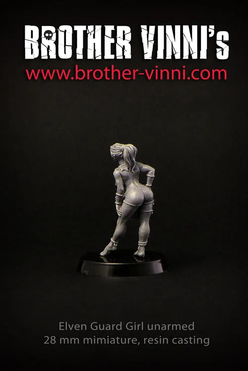 Brother Vinni Elfe Voleuse figurine résine 28mm DnD