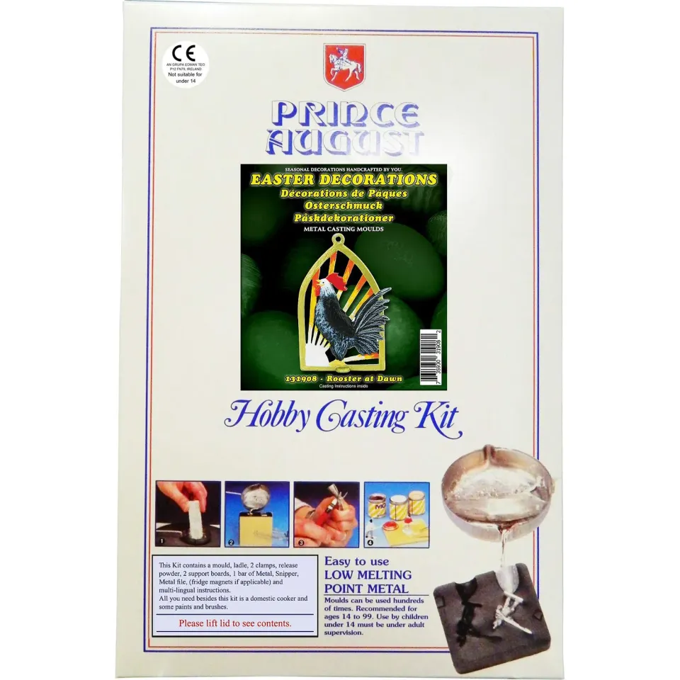 Prince August PA131908 kit moulage figurine coq à l’aube Pâques