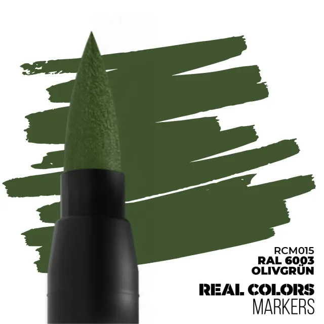Des Tranchées aux Barricades Marqueur acrylique VERT OLIVE RAL 6003 peinture