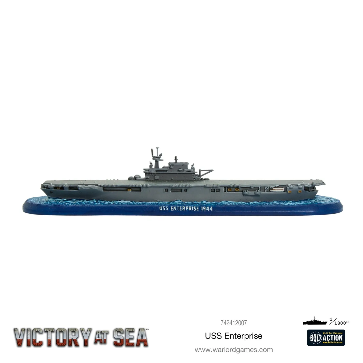 Bolt Action Victory at Sea USS Enterprise porte-avions