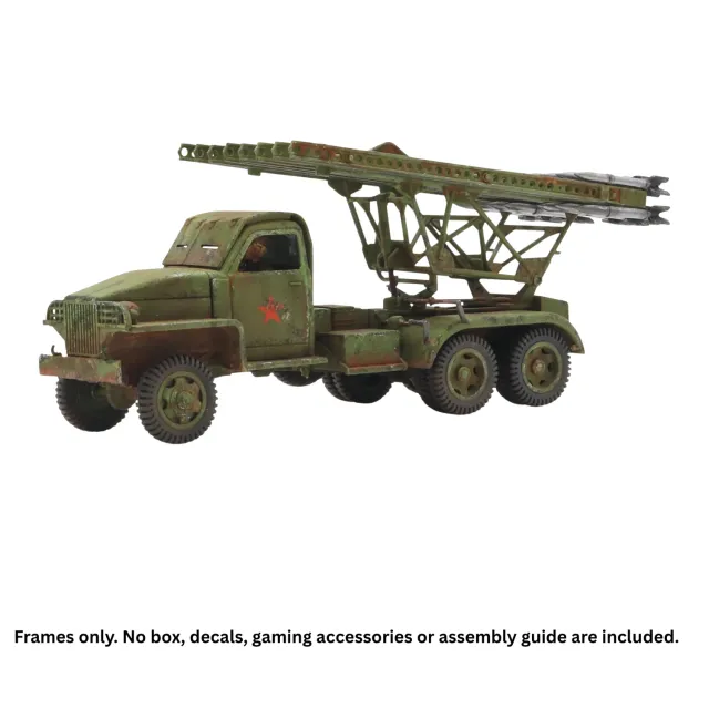 Bolt Action Katyusha grappes plastique véhicule soviétique