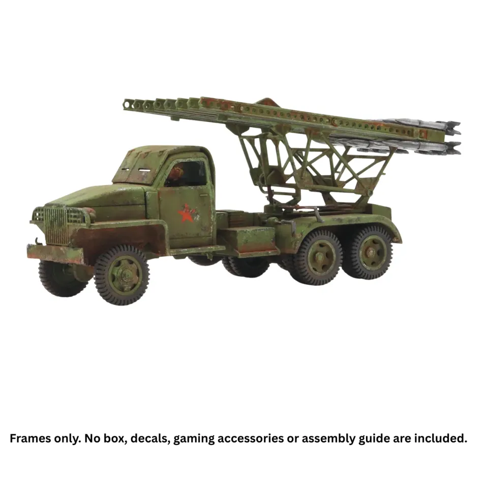 Bolt Action Katyusha grappes plastique véhicule soviétique