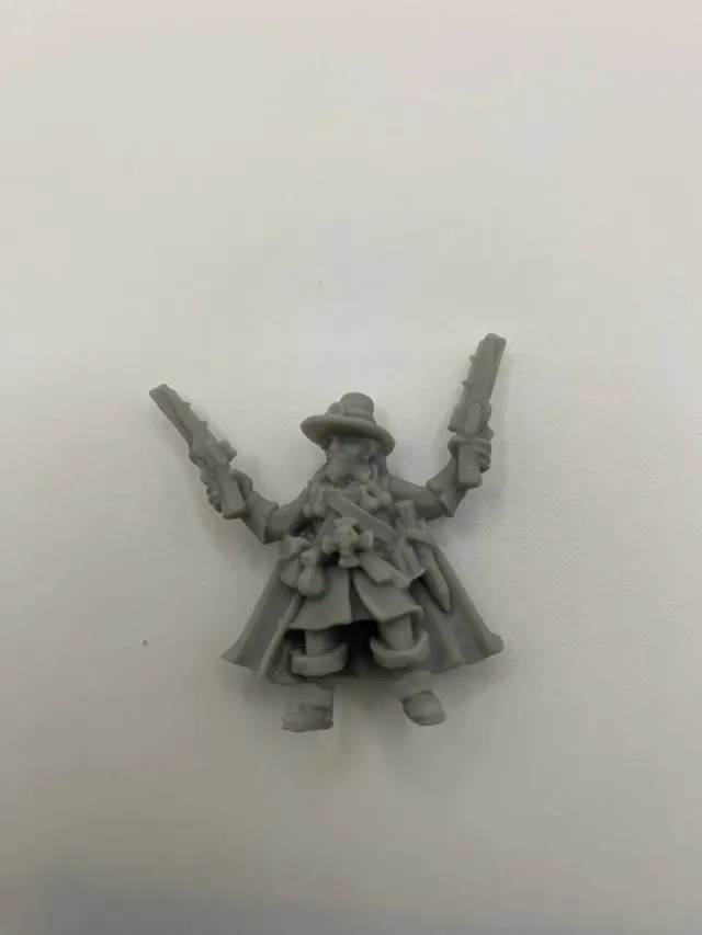 Epic Forge Chasseur de Démons Armé figurine résine western