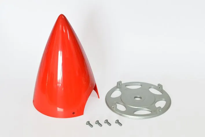 Black Horse Model Ultimate Spinner Red 86mm-R cône rouge 86 mm