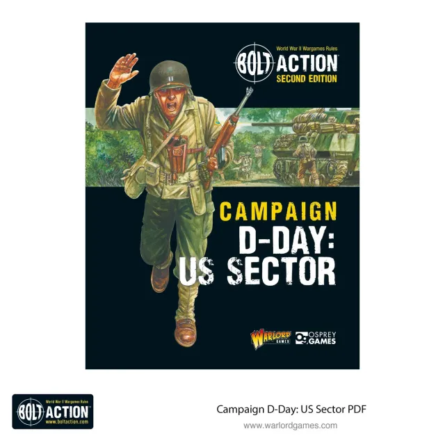 Bolt Action Digital D-Day US Sector livre campagne PDF