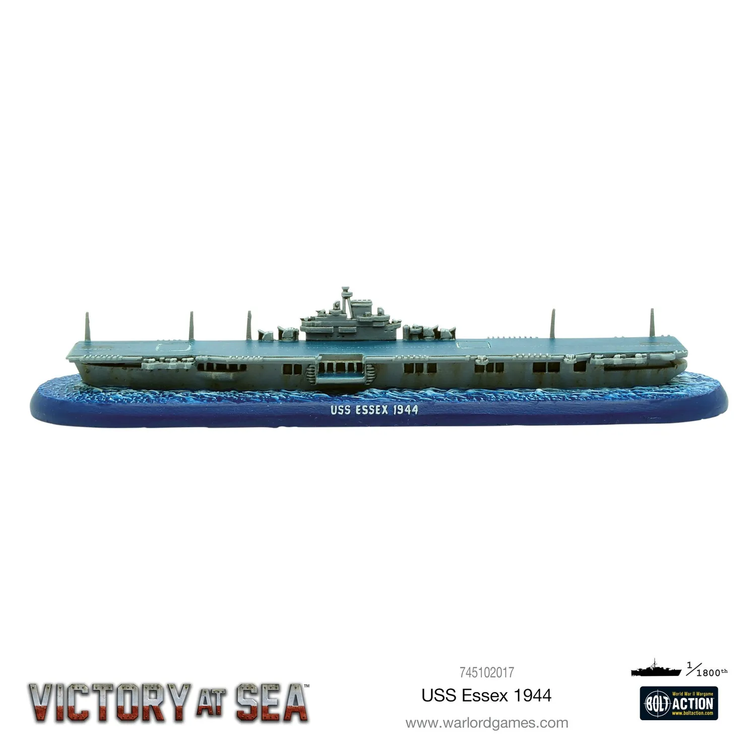 Bolt Action Victory at Sea USS Essex porte-avions