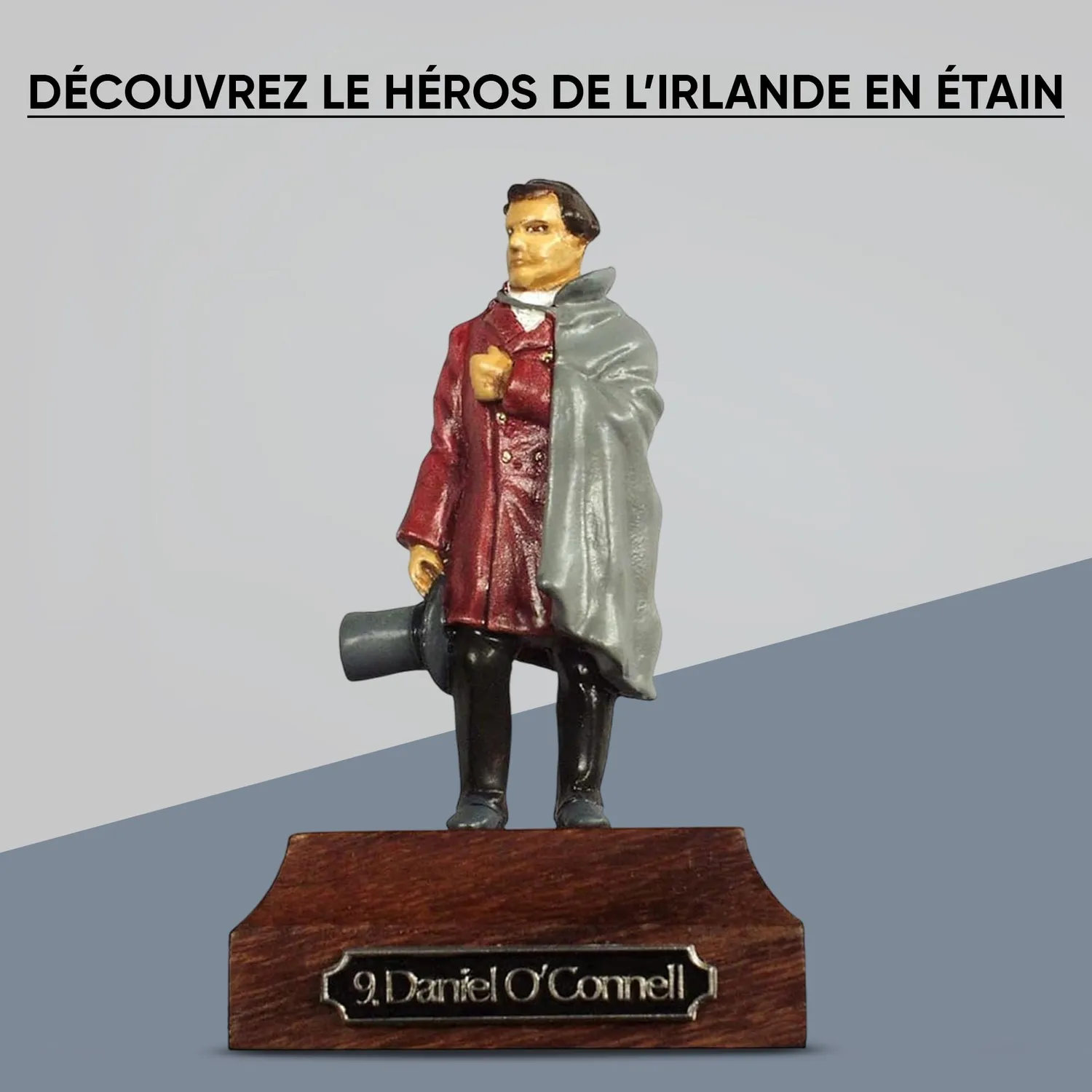 Prince August IHP09 Daniel O'Connell figurine étain 54 mm peinte