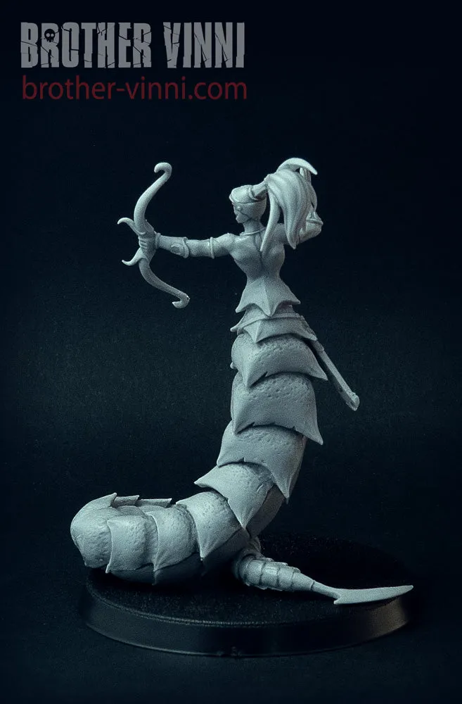 BROTHER VINNI Lamia figurine fantasy 28 mm résine non peinte