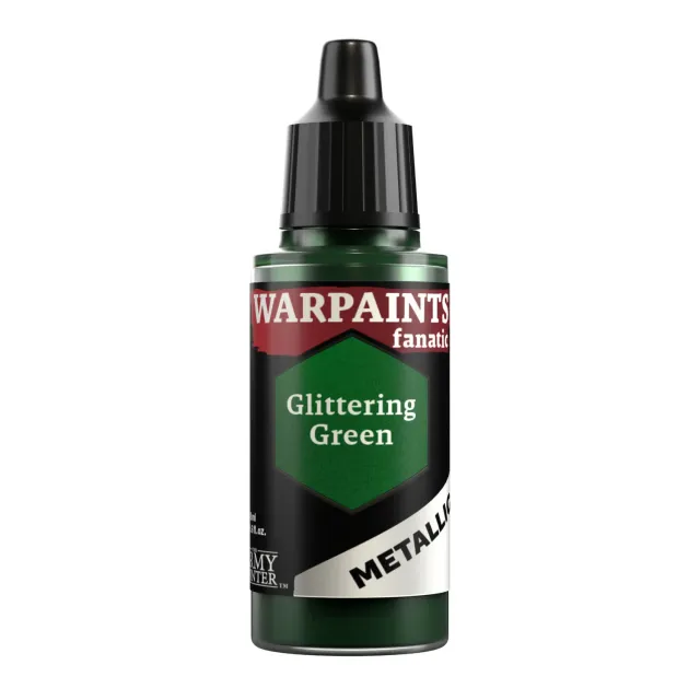 Army Painter Warpaints Fanatic Glittering Green peinture métallique