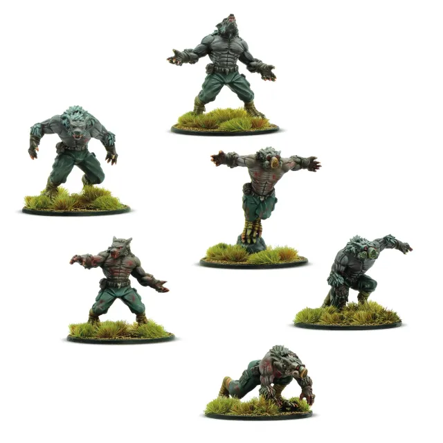 Bolt Action Konflikt ’47 Schreckwulfen figurines métal 6 pièces