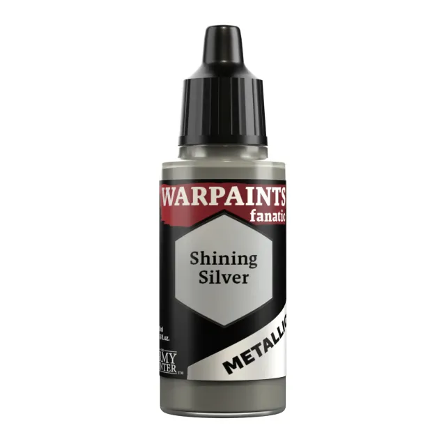 Army Painter Warpaints Fanatic Shining Silver peinture 18 ml