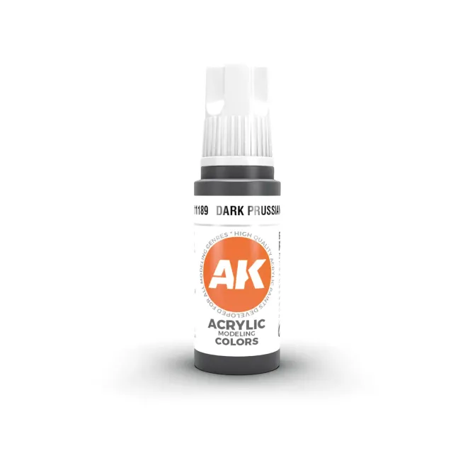 AK Interactive 3Gen Dark Prussian Blue 17ml peinture bleue