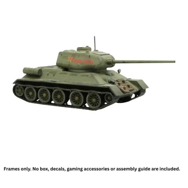 Bolt Action T34/85 frames seules char soviétique plastique