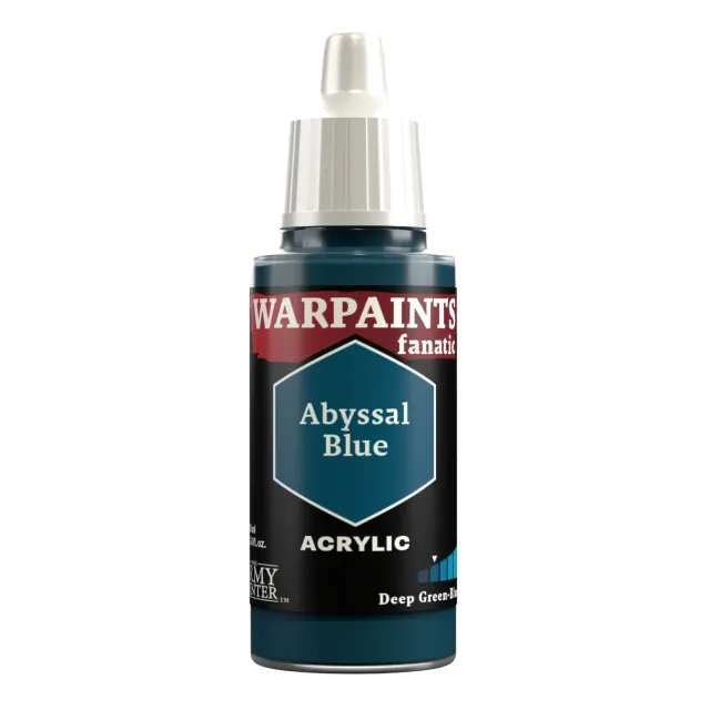 Army Painter Warpaints Fanatic Abyssal Blue peinture bleu 18 ml