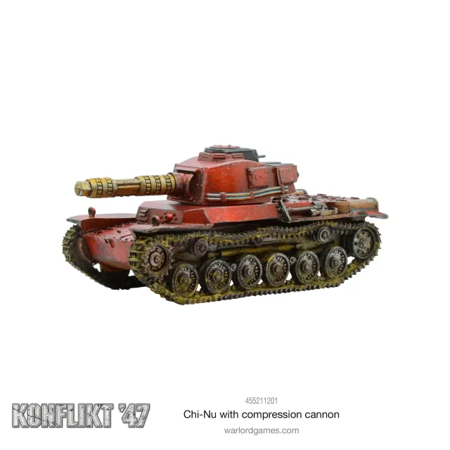 Bolt Action Konflikt '47 Chi-Nu with compression cannon char japonais