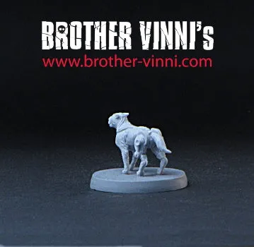 BROTHER VINNI Robot Dog miniature figurine 28 mm résine