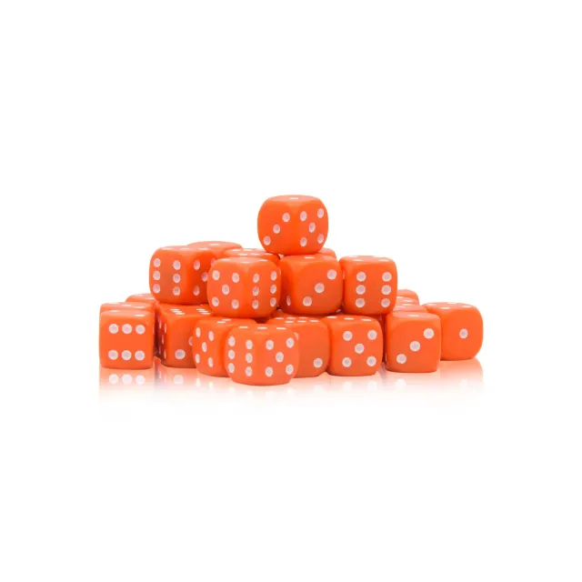 Bolt Action D6 Dice Pack dés 10mm orange lot