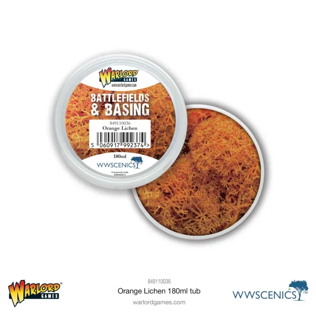 War World Scenics Battlefields & Basing Orange Lichen 180 ml soclage