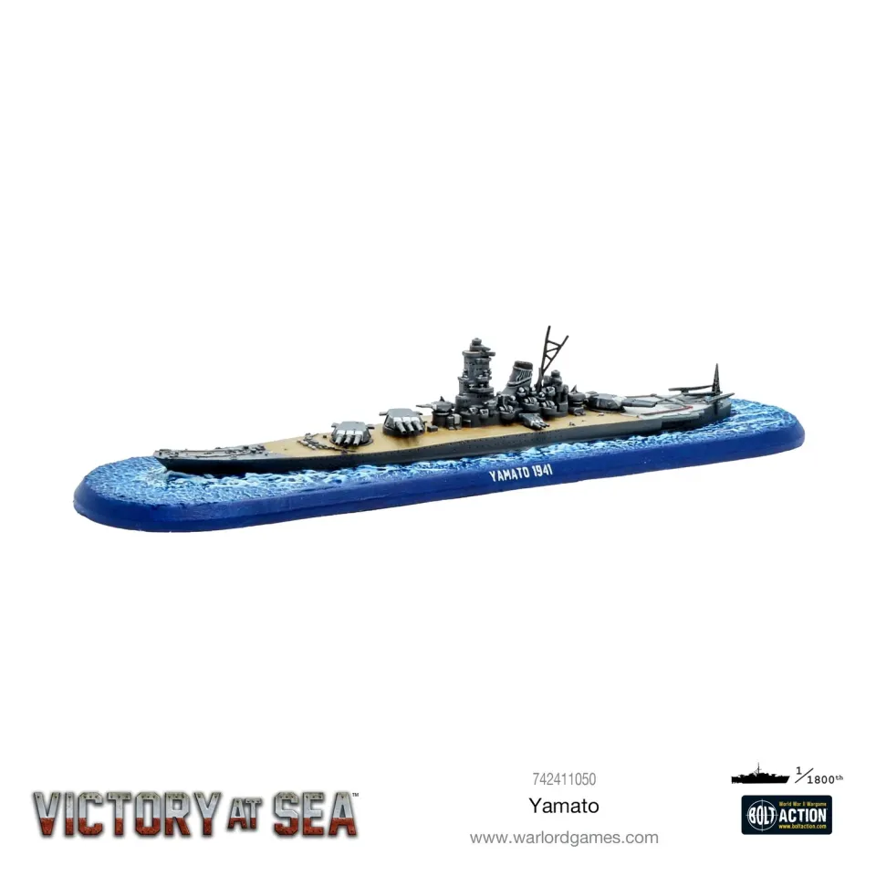 Victory at Sea Yamato cuirassé résine japonais