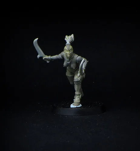 Brother Vinni Dungeon Sisters Young figurines 28mm résine lot 6