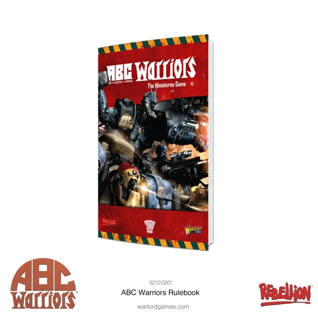Bolt Action ABC Warriors Rulebook livre de règles jeu de figurines