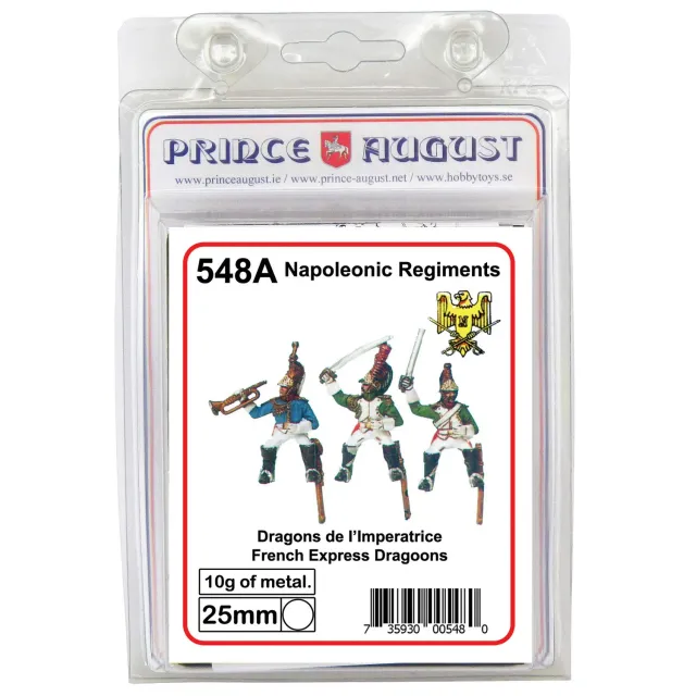 Prince August Hobby Motif dragons de l’impératrice française PA548A moule 25 mm