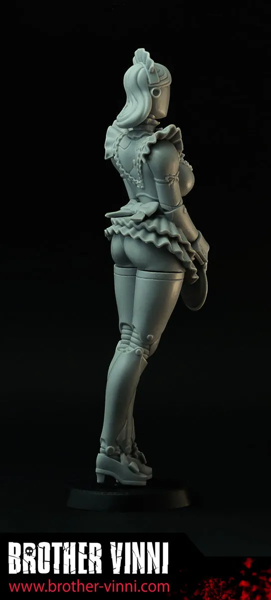 BROTHER VINNI Robot Waitress figurine robot 90 mm résine