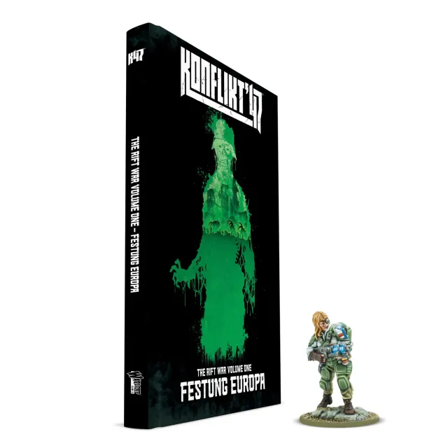 Konflikt ’47 Festung Europa livre et miniature Operation Touchdown