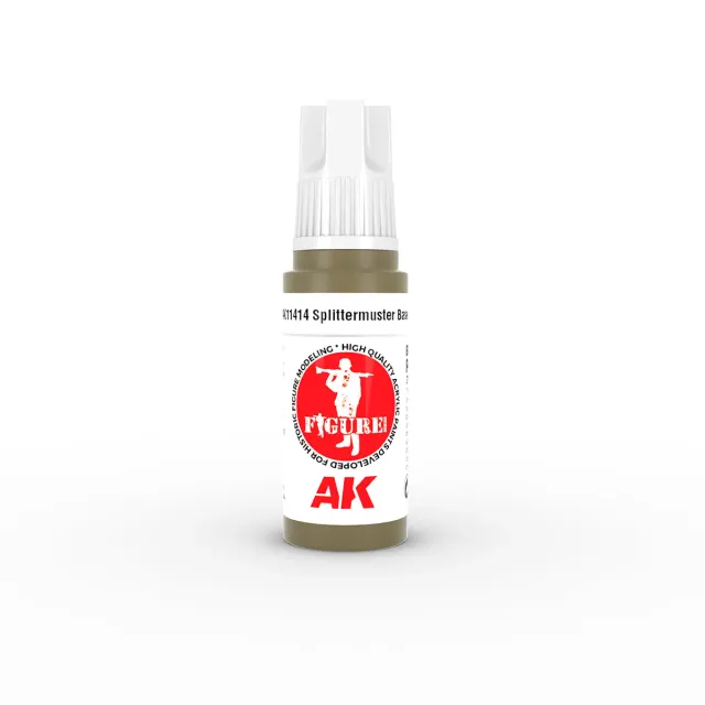 AK Interactive 3Gen Splittermuster Base peinture 17 ml vert