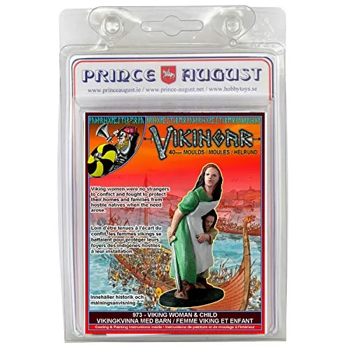 Prince August Hobby Moulage PA973 moule figurine Viking 40 mm réutilisable