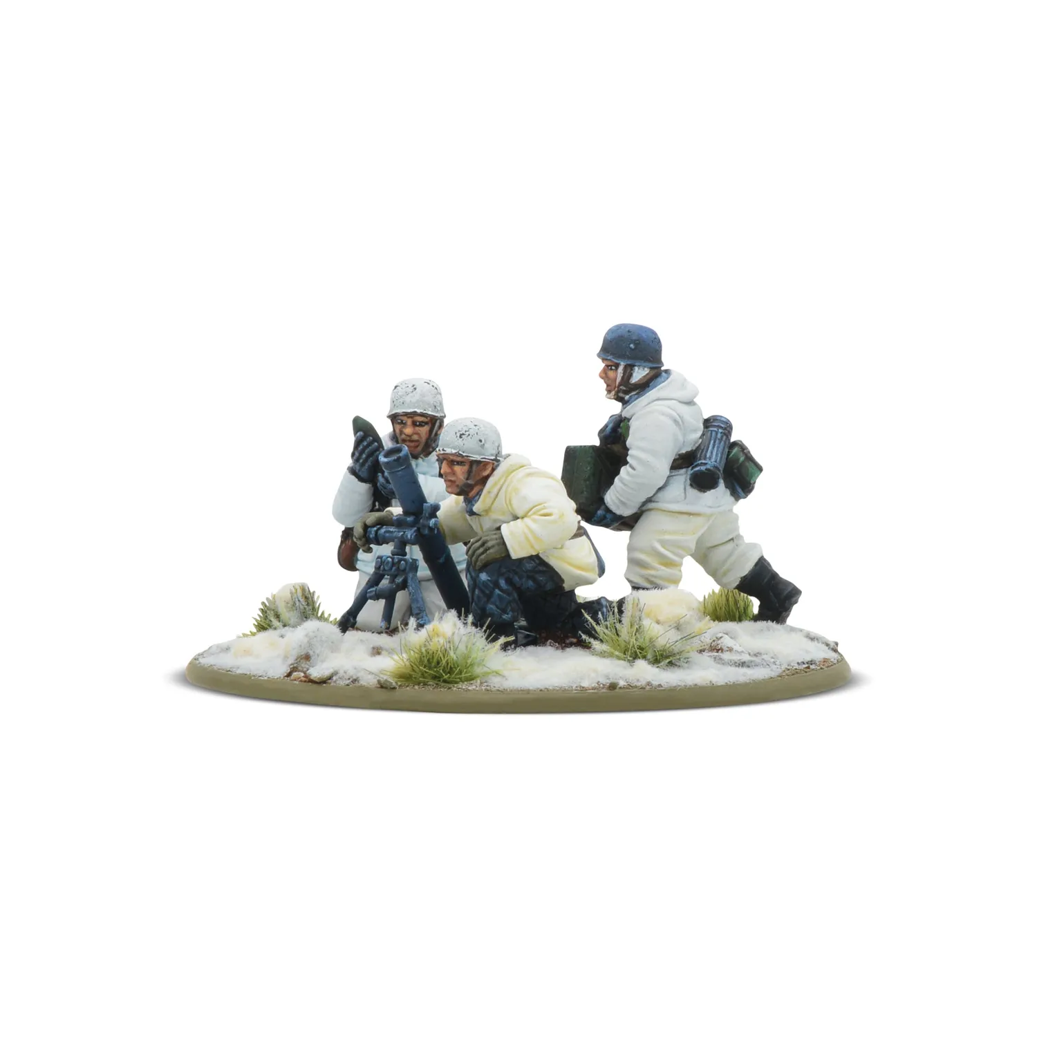 Bolt Action Fallschirmjäger hiver mortier équipe 28mm