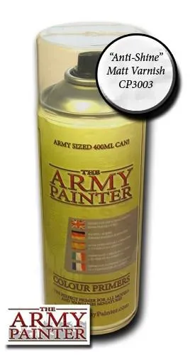 Army Painter Anti-shine Matt Varnish vernis mat spray