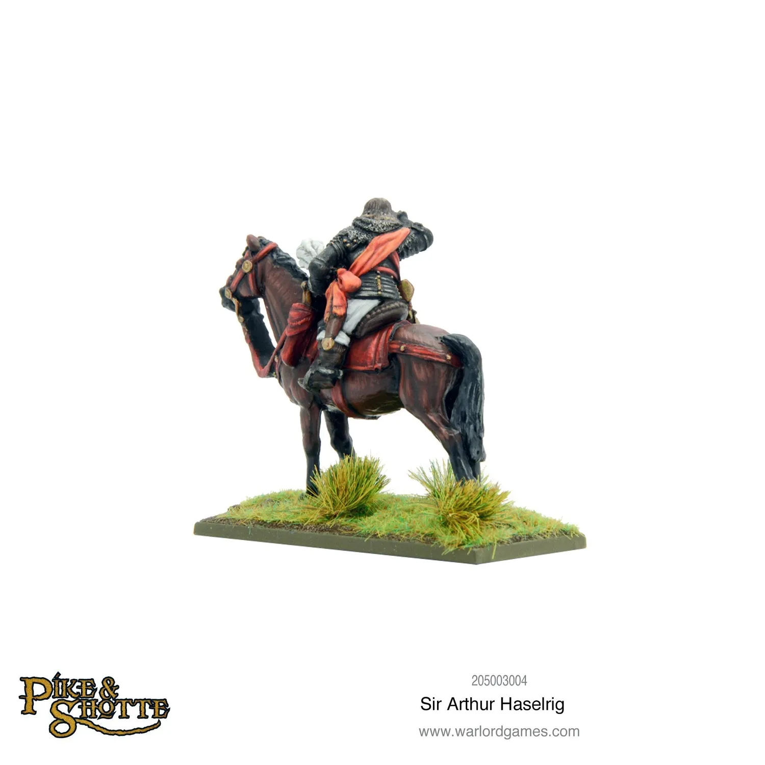 Bolt Action Hail Caesar Sir Arthur Haselrig figurine cavalerie métal