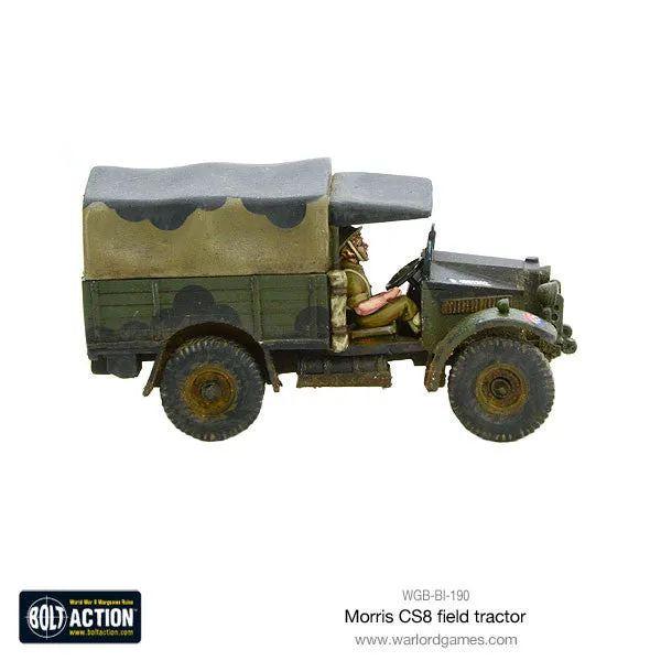 Bolt Action Morris CS8 Field Tractor véhicule résine métal