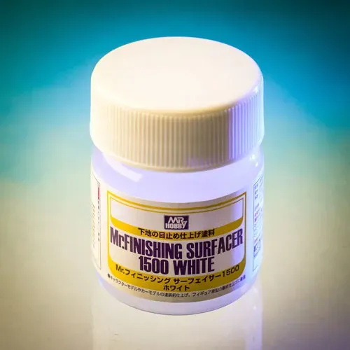 Albion Mr Hobby Mr White Surfacer apprêt blanc pour maquette