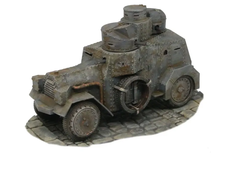 Des Tranchées aux Barricades Schupowagen Daimler DZVR 21 blindé 28mm