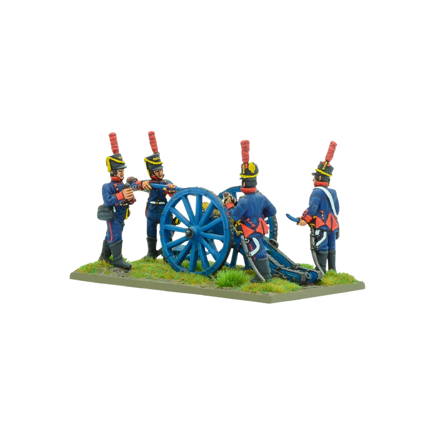 Black Powder artillerie à cheval espagnole batterie métal