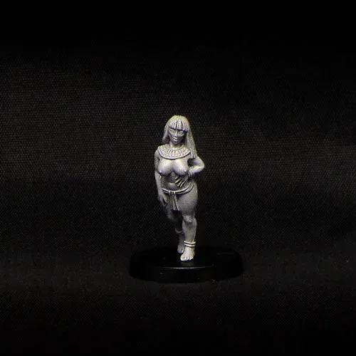 Brother Vinni Egyptian Girl figurine résine 28mm fantasy