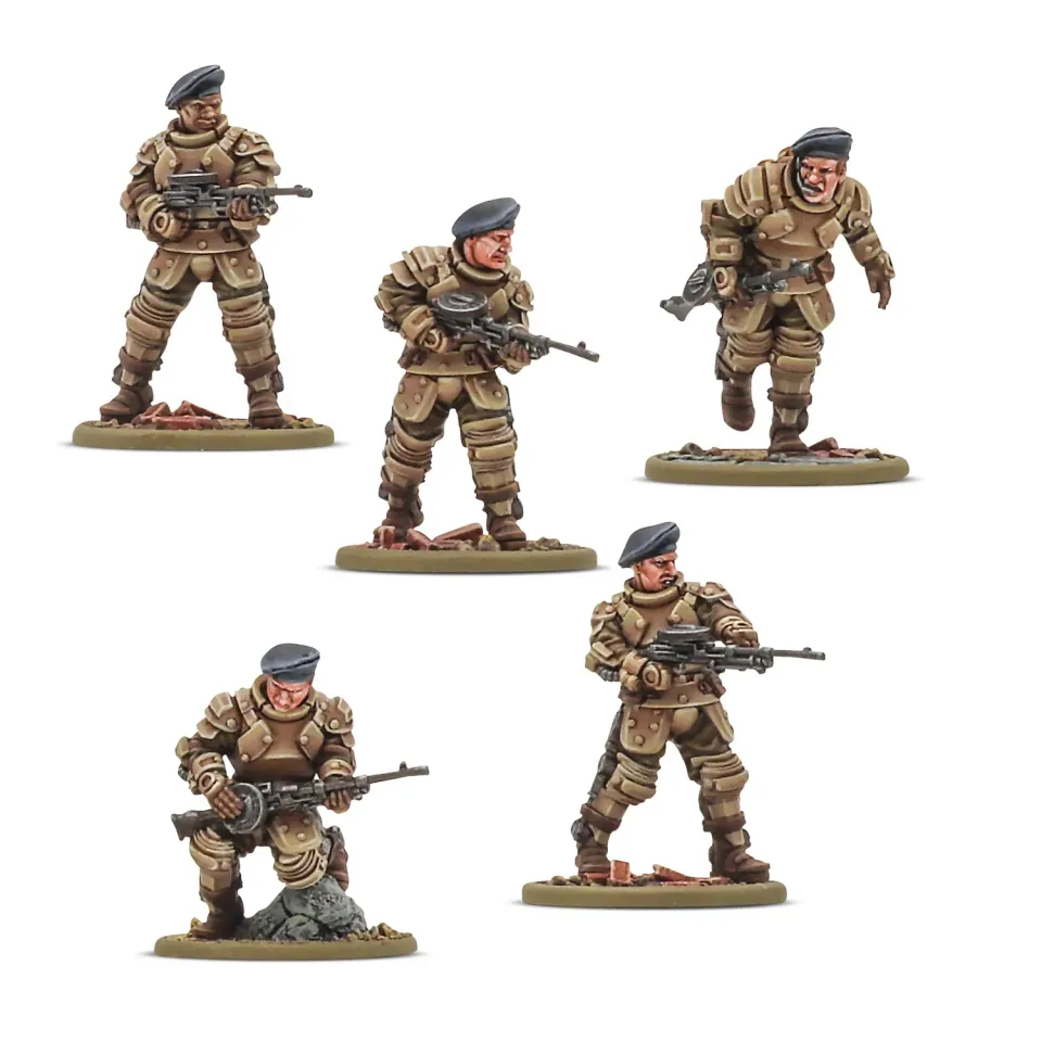 Bolt Action Konflikt 47 Galahad infanterie blindée x5