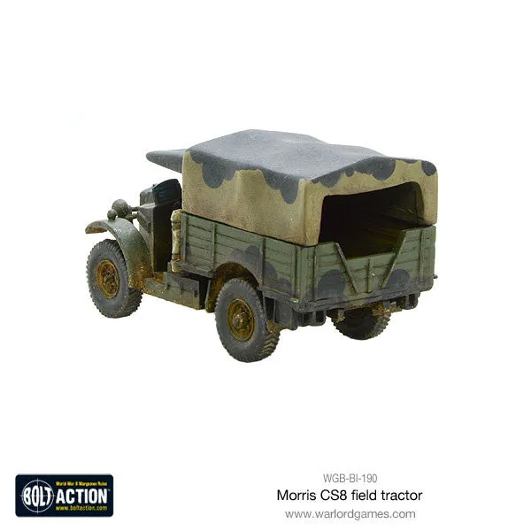 Bolt Action Morris CS8 Field Tractor véhicule résine métal