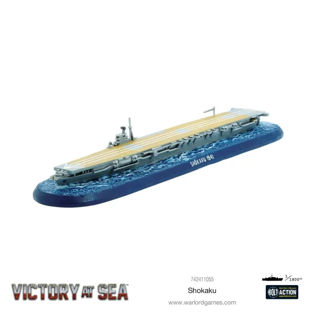 Bolt Action Victory at Sea Shōkako porte-avions japonais 1 boîte métal résine
